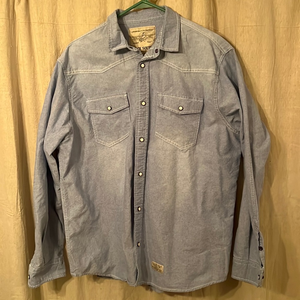 Jack South London, pearl snap shirt